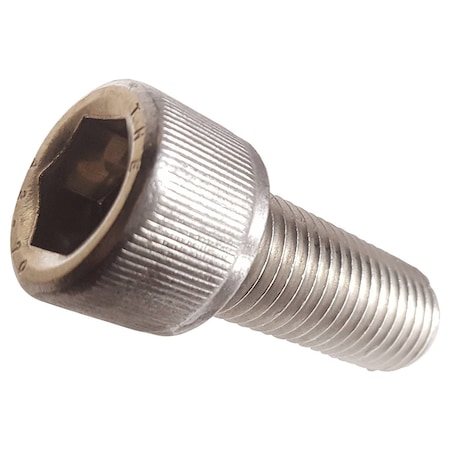 #6-32 Socket Head Cap Screw, 18-8 Stainless Steel, 1/4 In Length, 100 PK